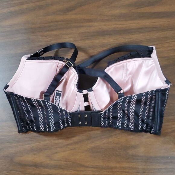 NEW Victoria's Secret Lined Plunge‎ Bra 32DD 32E - Picture 4 of 10